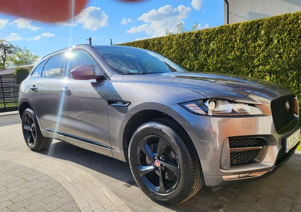 Jaguar F-Pace cena 116990 przebieg: 84000, rok produkcji 2018 z Dynów małe 781